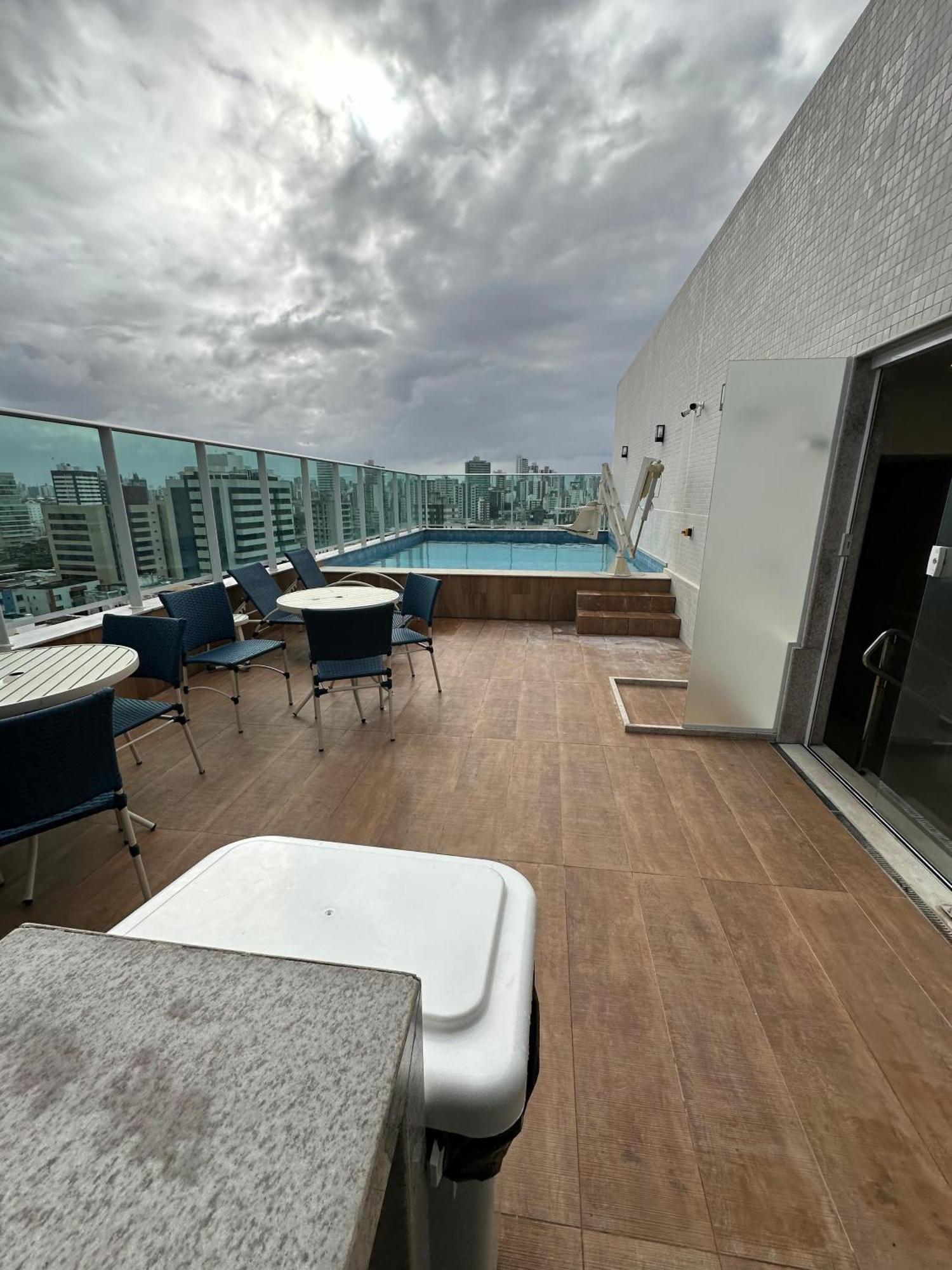Apartamento Smart Sol Costa Azul Salvador Exteriör bild